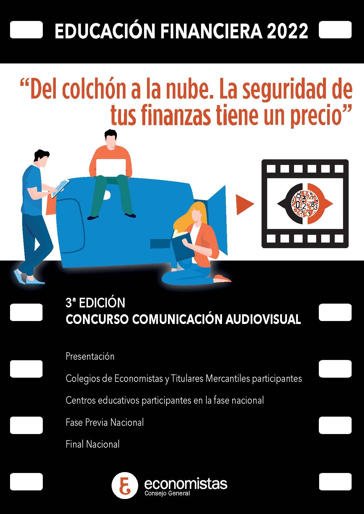 3ª Edición Concurso Comunicación Audiovisual Educación Financiera 2022/23